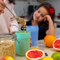 Coninx Yoghurtbeker To Go - Muesli Beker To Go - Lunchbeker - Mueslibeker 640ml (450ml+190ml) - Groen -Huishoudelijke Artikelen Verkoop 1200x1200 674