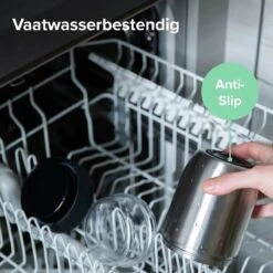 Coninx Thermos Lunchbox - Muesli Beker To Go - Isoleer Lunchpot - Yoghurtbeker To Go - Mueslibeker 840ml (600ml+240ml) - RVS -Huishoudelijke Artikelen Verkoop 1200x1200 694