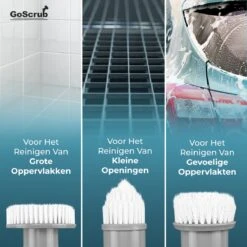 GoScrub® Elektrische Schoonmaakborstel – Elektrische Schrobber - Schrobborstel – Voor Badkamer Of Keuken – Schrobber Met Steel – Luiwagen – Polijstmachine - Poetsmachine Met 10 Opzetstukken 21 GoScrub® Elektrische Schoonmaakborstel – Elektrische Schrobber - Schrobborstel – Voor Badkamer Of Keuken – Schrobber Met Steel – Luiwagen – Polijstmachine - Poetsmachine Met 10 Opzetstukken -Huishoudelijke Artikelen Verkoop 1200x1200 765