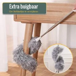 Livv Goods Telescopische Plumeau Set Met Telescoopsteel - 5 In 1 - Tot 250 Cm Uitschuifbaar - Duster - Stoffer -Huishoudelijke Artikelen Verkoop 1200x1200 774