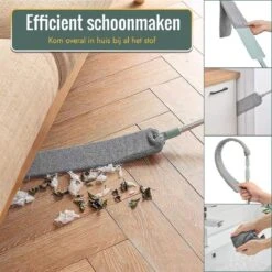 Livv Goods Telescopische Plumeau Set Met Telescoopsteel - 5 In 1 - Tot 250 Cm Uitschuifbaar - Duster - Stoffer -Huishoudelijke Artikelen Verkoop 1200x1200 777