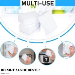 20X Wonderspons - Melamine Spons - Super Spons – Schoonmaakspons - De Beste Vlekkenverwijderaar – Wonder Spons - Schoonmaaktip - Haalt Alle Kleine En Grote Vlekken Weg - Monvelli -Huishoudelijke Artikelen Verkoop 1200x1200 803