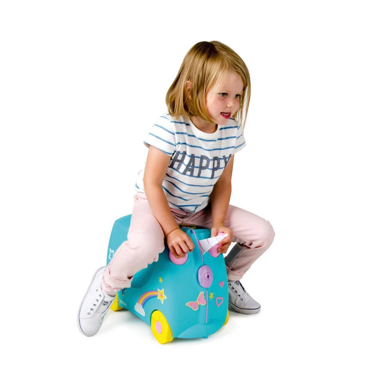 Trunki Ride-On Handbagage Koffer 46 Cm - Eenhoorn 22 Trunki Ride-On Handbagage Koffer 46 Cm - Eenhoorn - Afbeelding 20