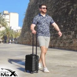 CabinMax Handbagage Koffer - Trolley 30L - Harde Reiskoffer - 45x36x20cm - Lichtgewicht - Groot Capaciteit - Zwart -Huishoudelijke Artikelen Verkoop 1200x1200 939