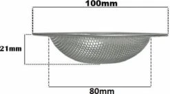 Merkloos Luxe RVS Gootsteen Zeef Ø80 - 90mm - Gootsteenstop - Afvoerzeef - Korfplug -Huishoudelijke Artikelen Verkoop 1200x667