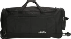 Enrico Benetti Orlando 35305 L Reistas / Sporttas Met Wielen / Wieltas 81 Liter - Zwart