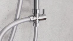 SCHÜTTE Mallorca Douchesysteem - Regendouche - 95 Cm Stang - Wandhouder In Hoogte Verstelbaar - Chroom -Huishoudelijke Artikelen Verkoop 1200x675 3