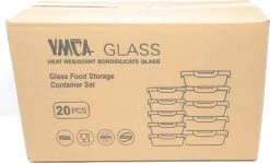 VMCA Glazen Vershoudbakjes Voor Vriezer Oven En Magnetron - 10 Bakjes - Grijs 17 VMCA Glazen Vershoudbakjes Voor Vriezer Oven En Magnetron - 10 Bakjes - Grijs -Huishoudelijke Artikelen Verkoop 1200x726