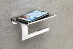 Sagittarius One 160S1 WC Rolhouder | Toiletrolhouder Met Plankje | Gepolijst RVS WC Papier Houder | Toiletpapier Houder -Huishoudelijke Artikelen Verkoop 1200x800 1