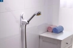 Zelfklevende Douchekophouder Met Zuignap - Universele Douchekop & Handdouche Houder - Verstelbaar - Handdouchehouder - Douche Kop Wandhouder - Zonder Boren & Schroeven -Huishoudelijke Artikelen Verkoop 1200x800 8