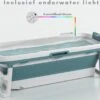 Livista® - Opvouwbaar Bad - Blauw - Zitbad - Inklapbaar - Bath Bucket - 150 CM LANG - XL - Incl. Thermometer & Onderwater LED Lichten -Huishoudelijke Artikelen Verkoop 1200x916