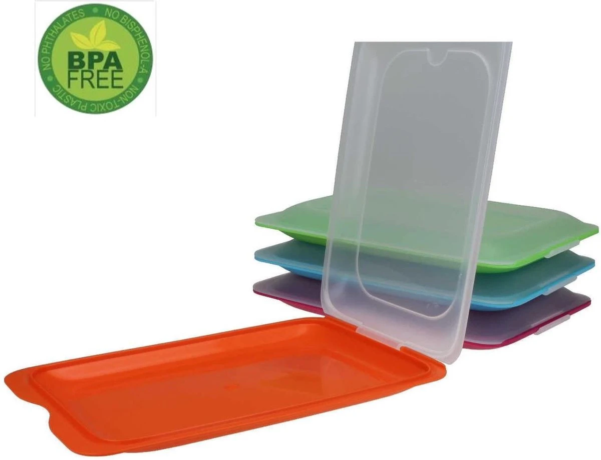 Merkloos Vershouddozen Vleeswarendoos Koelkast Vershoudbakje Bewaren Koelkast Beleg Bewaardoos Broodbeleg Stapelbaar Met Deksel 4 Stuks 7 Merkloos Vershouddozen Vleeswarendoos Koelkast Vershoudbakje Bewaren Koelkast Beleg Bewaardoos Broodbeleg Stapelbaar Met Deksel 4 Stuks - Afbeelding 5