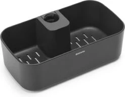 Brabantia ReNew Doucherek - Zonder Boren - Dark Grey -Huishoudelijke Artikelen Verkoop 1200x927