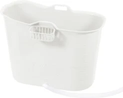 Zitbad Voor Volwassenen - Bath Bucket - Wit - 200L -Huishoudelijke Artikelen Verkoop 1200x954