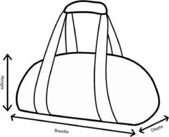 Decent Flexplus Reistas - 70 Cm - Zwart / Oranje -Huishoudelijke Artikelen Verkoop 1200x976 2