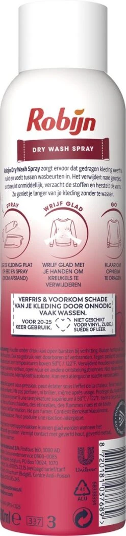 Robijn Pink Sensation Dry Wash Spray - 2 X 200 Ml - Voordeelverpakking 11 Robijn Pink Sensation Dry Wash Spray - 2 X 200 Ml - Voordeelverpakking -Huishoudelijke Artikelen Verkoop 282x1200