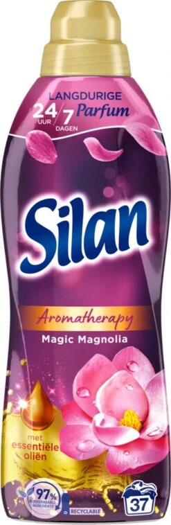 Silan Aroma Therapy Magic Magnolia Wasverzachter - 6 X 37 Wasbeurten - Voordeelverpakking -Huishoudelijke Artikelen Verkoop 391x1200