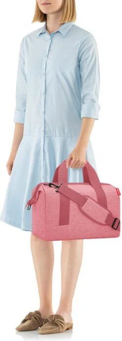 Reisenthel Allrounder M Reistas Sporttas - 18L - Twist Berry Roze -Huishoudelijke Artikelen Verkoop 429x1200
