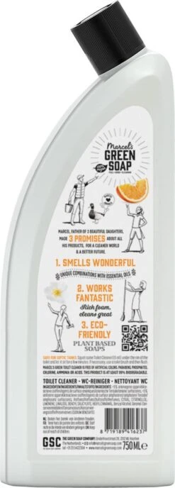 Marcel's Green Soap Toiletreiniger Sinaasappel & Jasmijn - 6 X 750 Ml 12 Marcel's Green Soap Toiletreiniger Sinaasappel & Jasmijn - 6 X 750 Ml -Huishoudelijke Artikelen Verkoop 431x1200