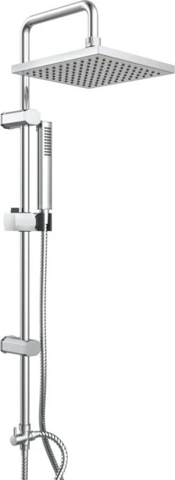 SCHÜTTE Tokyo Douchesysteem - Regendouche - 102 Cm Stang - Chroom