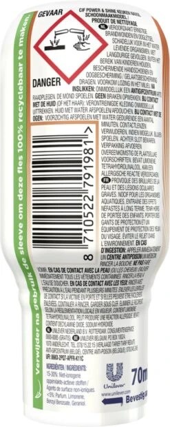 Cif CleanBoost Power & Shine Keuken Ecorefill Capsules - 10 X 70 Ml - Voordeelverpakking -Huishoudelijke Artikelen Verkoop 478x1200 2