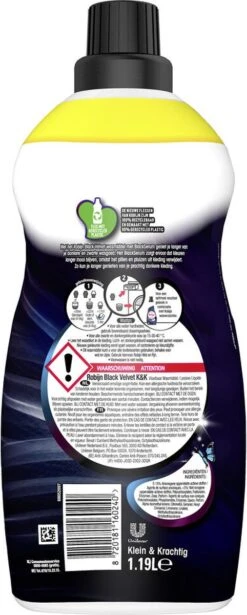 4x Robijn Klein & Krachtig Wasmiddel Black Velvet 1,19 Liter -Huishoudelijke Artikelen Verkoop 482x1200 5