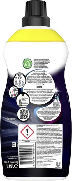 4x Robijn Klein & Krachtig Wasmiddel Black Velvet 1,19 Liter -Huishoudelijke Artikelen Verkoop 482x1200 6