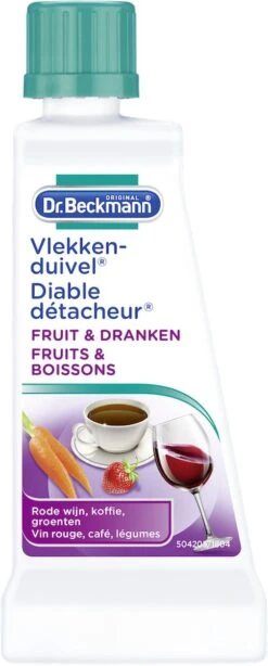 Dr. Beckmann Vlekkenduivel Fruit & Dranken 50 Ml -Huishoudelijke Artikelen Verkoop 483x1200