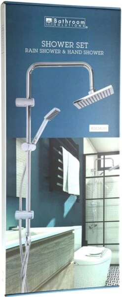 Bathroom Solutions Regendouche Set MET Handdouche 150cm -Huishoudelijke Artikelen Verkoop 495x1200