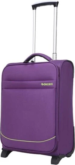 Decent Handbagage Koffer Super-Light 50 - Paars -Huishoudelijke Artikelen Verkoop 551x1200 1
