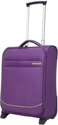Decent Handbagage Koffer Super-Light 50 - Paars -Huishoudelijke Artikelen Verkoop 557x1200 2