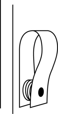 SETPRIJS - 2x Leren Magneet-lus - ZWART - Handles And More® (handdoekhaak - Handdoekhaakje - Handdoeklus - Handdoekhanger - Magnetische Handdoekhouder) -Huishoudelijke Artikelen Verkoop 616x1200