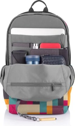 XD Design Bobby Soft Art - Anti-Diefstal Rugzak 16 Liter - Geometric -Huishoudelijke Artikelen Verkoop 719x1200 2