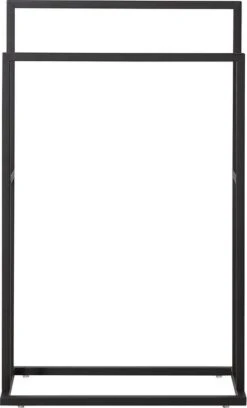 Sealskin Carré - Handdoekrek - 24 X 48 X 78,5 Cm - Vrijstaand - Zwart -Huishoudelijke Artikelen Verkoop 726x1200