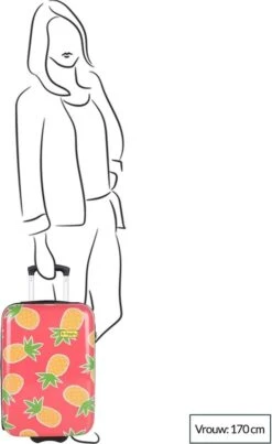 BHPPY - Pretty Pineapple - Handbagage (55 Cm) 15 BHPPY - Pretty Pineapple - Handbagage (55 Cm) -Huishoudelijke Artikelen Verkoop 735x1200 1