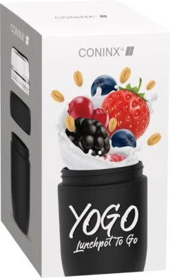 Coninx Yoghurtbeker To Go - Muesli Beker To Go - Lunchbeker - Mueslibeker 640ml (450ml+190ml) - Zwart 18 Coninx Yoghurtbeker To Go - Muesli Beker To Go - Lunchbeker - Mueslibeker 640ml (450ml+190ml) - Zwart -Huishoudelijke Artikelen Verkoop 735x1200