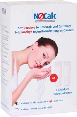 NoCalc Navulpatronen - 2 Stuks - Gebruik I.c.m. Electronic Sensor - Waterontharder - Waterontkalker -Huishoudelijke Artikelen Verkoop 794x1200