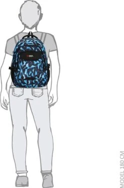 Enrico Benetti Santa Cruz Laptop Rugzak - Zwart/Aqua 18 Enrico Benetti Santa Cruz Laptop Rugzak - Zwart/Aqua -Huishoudelijke Artikelen Verkoop 795x1200 3