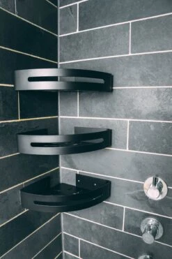 Sens Design Doucherekjes Set Van 3 - Doucherek Zonder Boren - Zwart -Huishoudelijke Artikelen Verkoop 799x1200 1