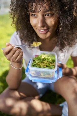 Tefal MasterSeal Fresh Mealprep Set - 5 X 800ml - Blauw -Huishoudelijke Artikelen Verkoop 801x1200 2