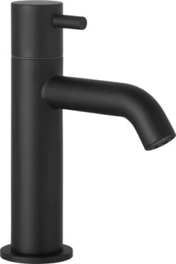 Merkloos Saqu Eurotrend Fonteinkraan - Hoog Model - Toiletkraan - Koudwaterkraan - Mat Zwart -Huishoudelijke Artikelen Verkoop 802x1200