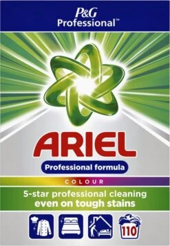 Ariel - Proffesional - Waspoeder Color - 7.15kg - 110 Wasbeurten -Huishoudelijke Artikelen Verkoop 828x1200