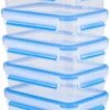 Tefal MasterSeal Fresh Mealprep Set - 5 X 800ml - Blauw -Huishoudelijke Artikelen Verkoop 837x1200