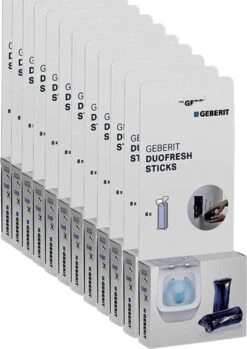 Geberit DuoFresh Sticks - 96 Stuks - Voordeelverpakking - Toilet/WC Blokjes Inbouwreservoir -Huishoudelijke Artikelen Verkoop 850x1200