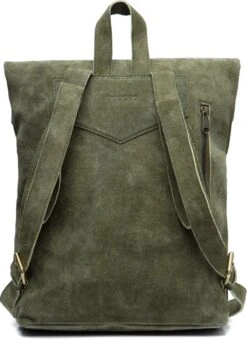 Beocca - Leren Rugzak Cleo Groen - 14" Laptoptas 14 Beocca - Leren Rugzak Cleo Groen - 14" Laptoptas -Huishoudelijke Artikelen Verkoop 874x1200