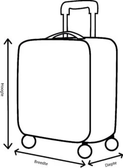 BHPPY - Pretty Pineapple - Reiskoffer (76 Cm) 16 BHPPY - Pretty Pineapple - Reiskoffer (76 Cm) -Huishoudelijke Artikelen Verkoop 879x1200 1