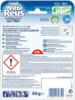 Witte Reus Kracht Actief Toiletblok - Citrus - WC Blokjes Voordeelverpakking - 10 Stuks -Huishoudelijke Artikelen Verkoop 900x1200 10