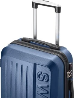 Swiss - Lausanne - Handbagage Koffer - 4 Wielen - TSA-Cijferslot - Blauw -Huishoudelijke Artikelen Verkoop 906x1200 3