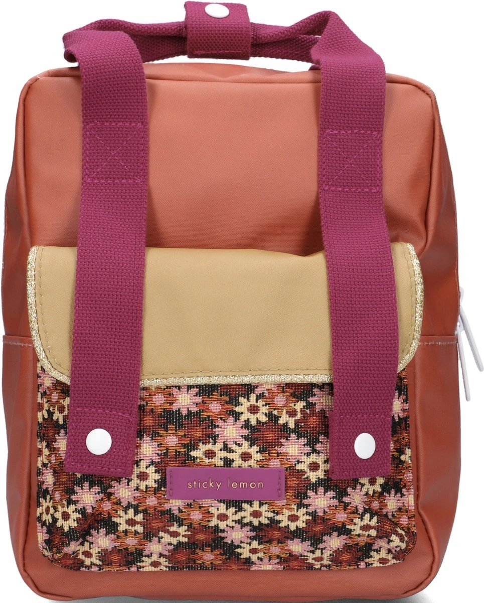 Sticky Lemon Backpack Small | Rugzak - Rugtas | A Journey Of Tales | Golden, Jeronicus Brown 8 Sticky Lemon Backpack Small | Rugzak - Rugtas | A Journey Of Tales | Golden, Jeronicus Brown - Afbeelding 6