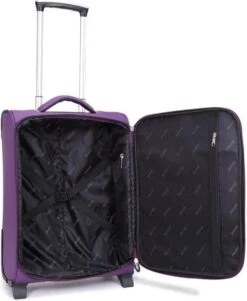 Decent Handbagage Koffer Super-Light 50 - Paars -Huishoudelijke Artikelen Verkoop 985x1200